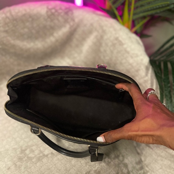 Coach full size leather Sierra Satchel Dome- Signature Canvas brown F27584 - Picture 3 of 4